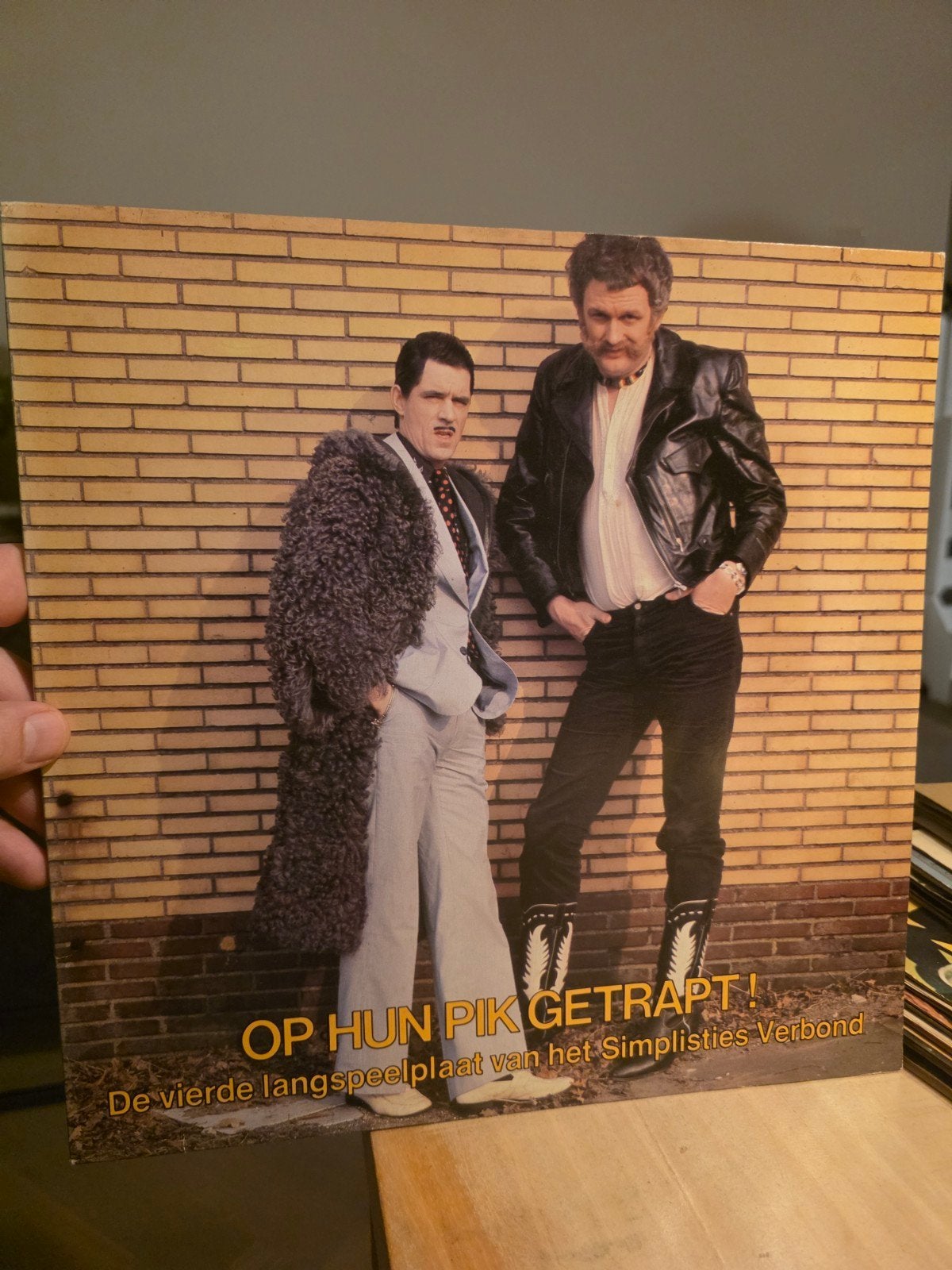 Het Simplisties Verbond - Op Hun Pik Getrapt! LP, LP, Gebruikt, Overige genres, Ophalen of Verzenden