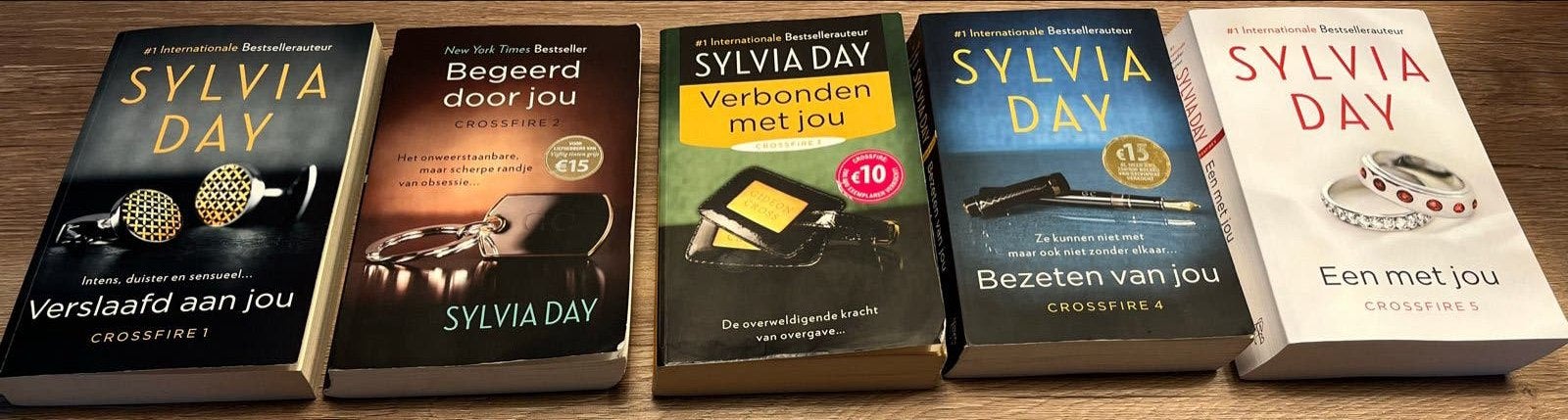 Sylvia Day Crossfire Serie - Complete Set (5 boeken), Ophalen of Verzenden, Gelezen, Sylvia Day, Nederland