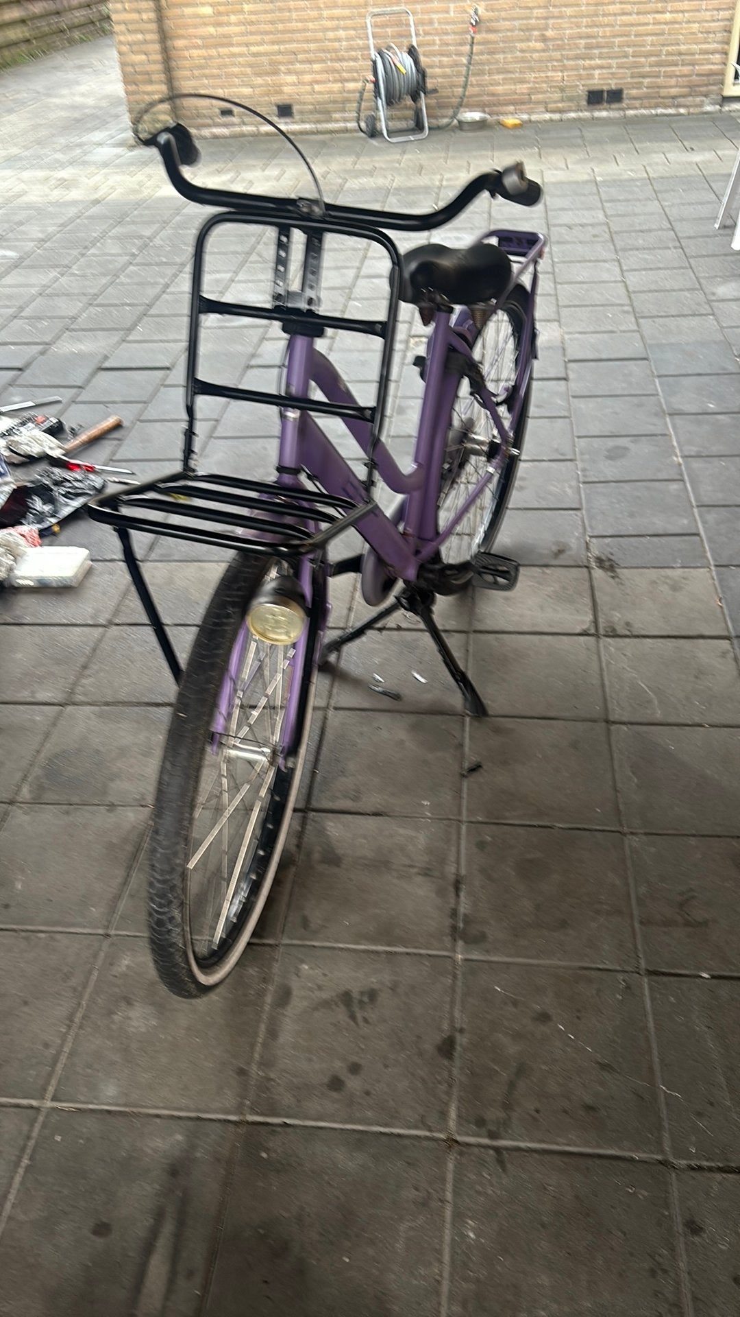 Dames fiets  BSP Metropolis, Ophalen, Terugtraprem, Versnellingen, Giant