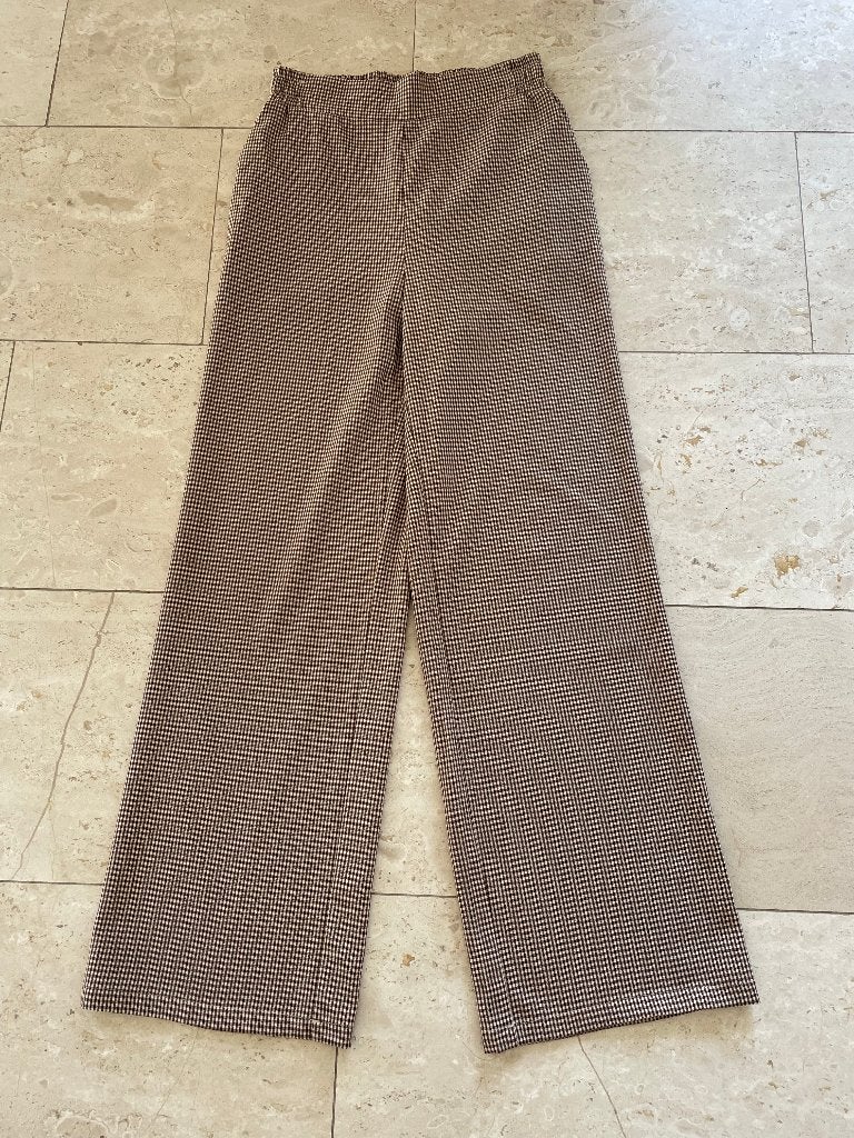 Refined: NIEUWE wijde pijpen broek maat S (36 of 38), Kleding | Dames, Refined, Bruin, Verzenden, Nieuw