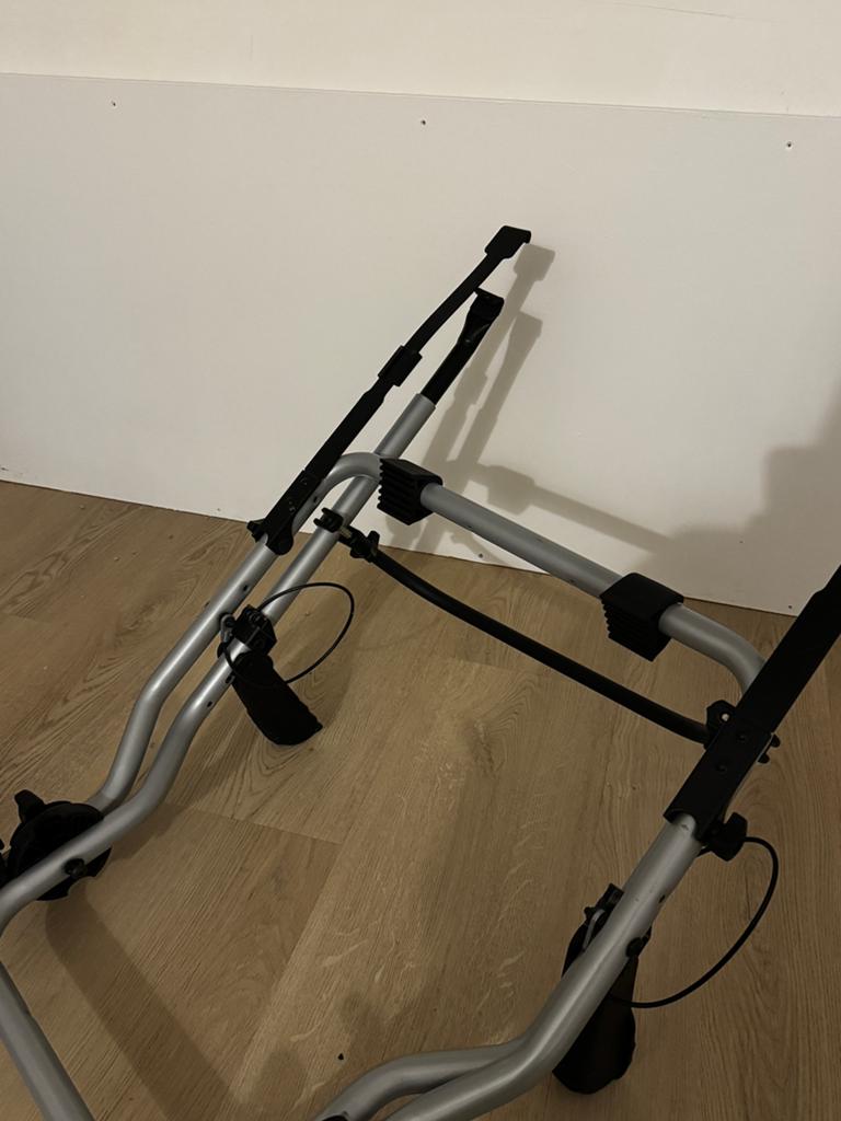 Thule Clip on Fietsendrager voor 3 fietsen, Ophalen of Verzenden, 2 fietsen, Gebruikt, Achterklepdrager