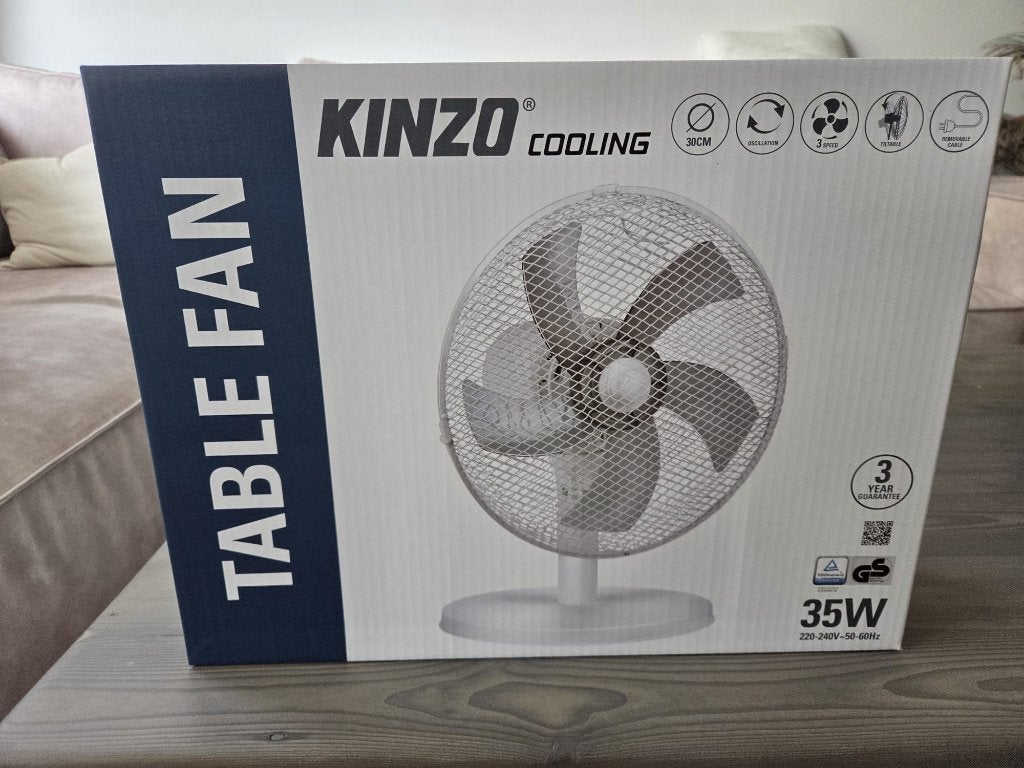 Ventilator - Nieuw In Verpakking, Ophalen of Verzenden, Nieuw, Tafelventilator