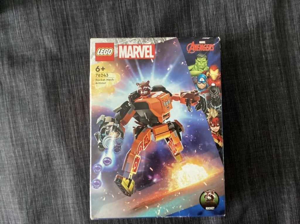 NIEUW Lego Marvel Rocket Mech Armour (76243), Marvel, Lego, Nieuw, Ophalen of Verzenden