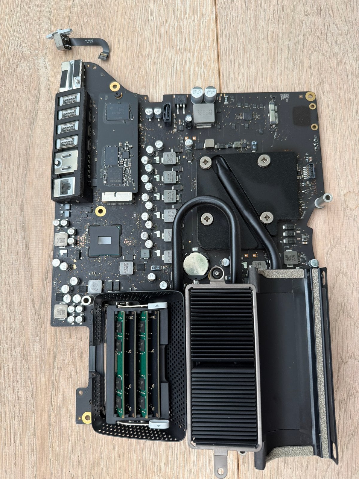 Moederbord iMac 27" 5K (A1419) 18,3 - i5, 8GB RAM, 28GB SSD, Ophalen of Verzenden, Gebruikt, Intel, DDR4