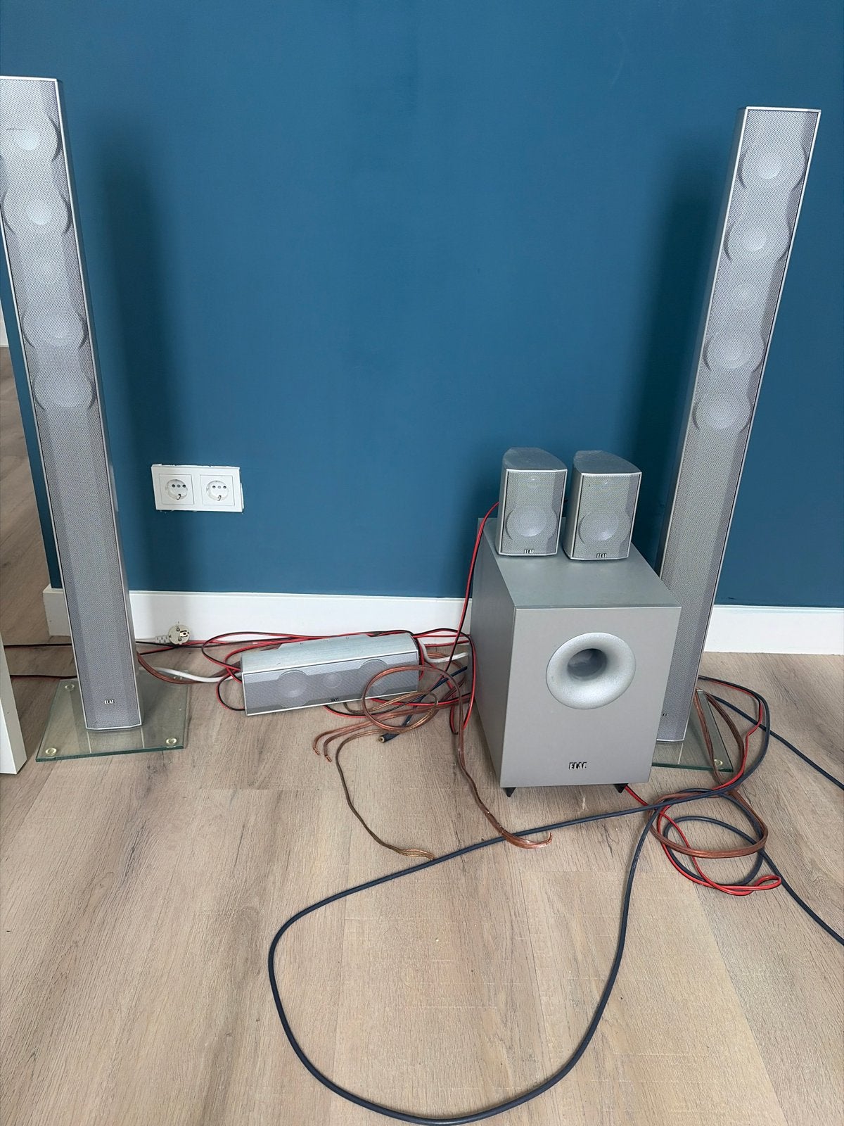 Elac Dolby 5.1 Luidsprekerset - Home Cinema Ervaring, Gebruikt, Surroundset, Geschikt voor surround/home cinema, Ophalen