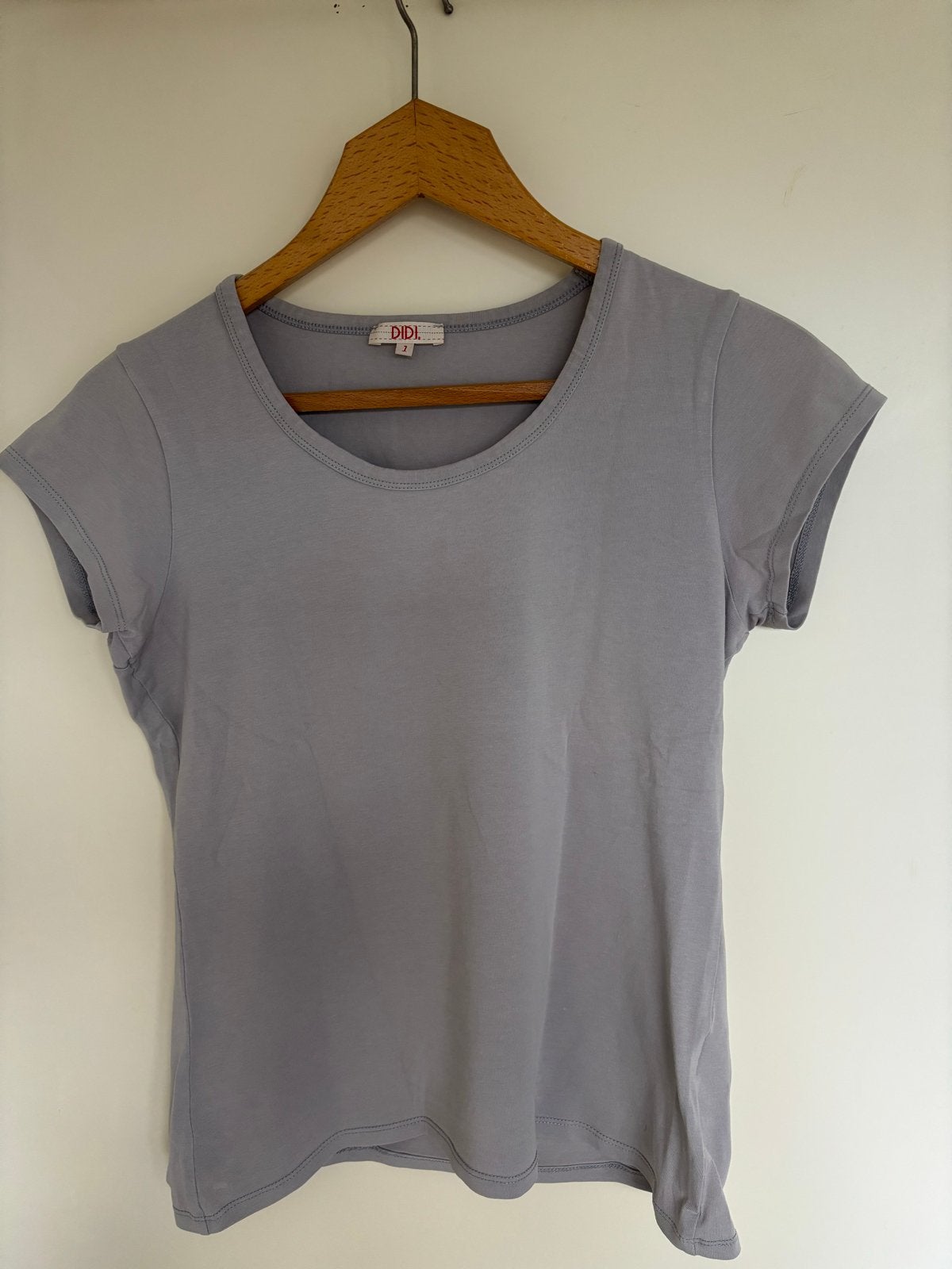 DIDI Grijs T-shirt met Korte Mouwen, Kleding | Dames, T-shirts, Maat 38/40 (M), Ophalen of Verzenden, Korte mouw, Grijs