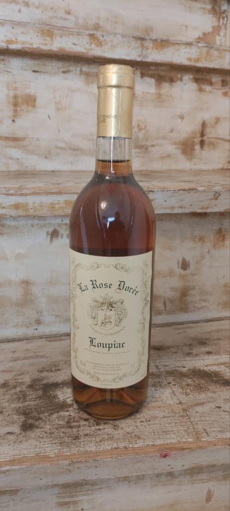 La Rose Dorée Loupiac - Zoete witte wijn uit Frankrijk, Frankrijk, Ophalen of Verzenden, Vol, Witte wijn