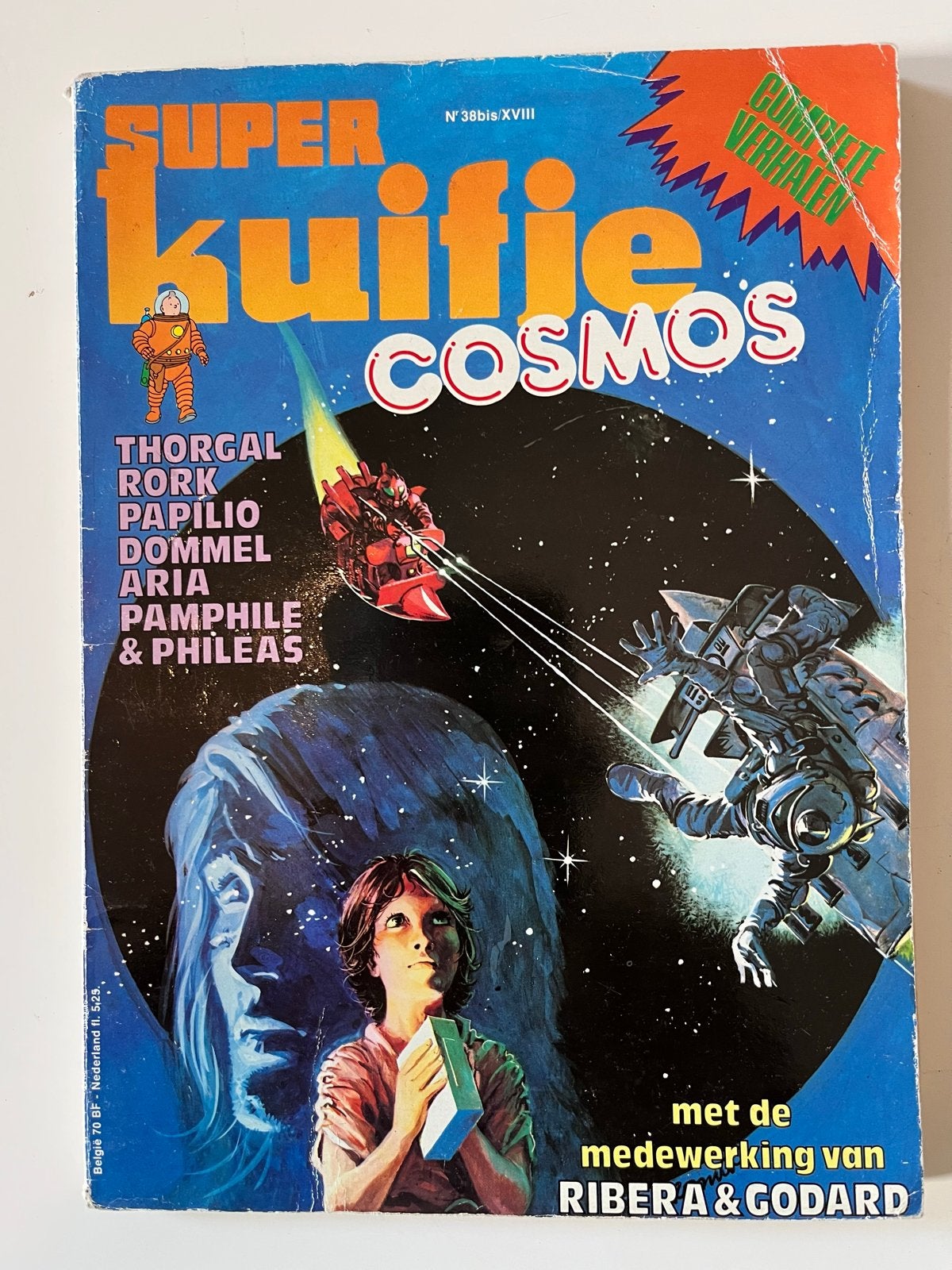 stripalbum Super Kuifje deel 18: Cosmos, Boeken, Meerdere stripboeken, Ophalen of Verzenden, Gelezen