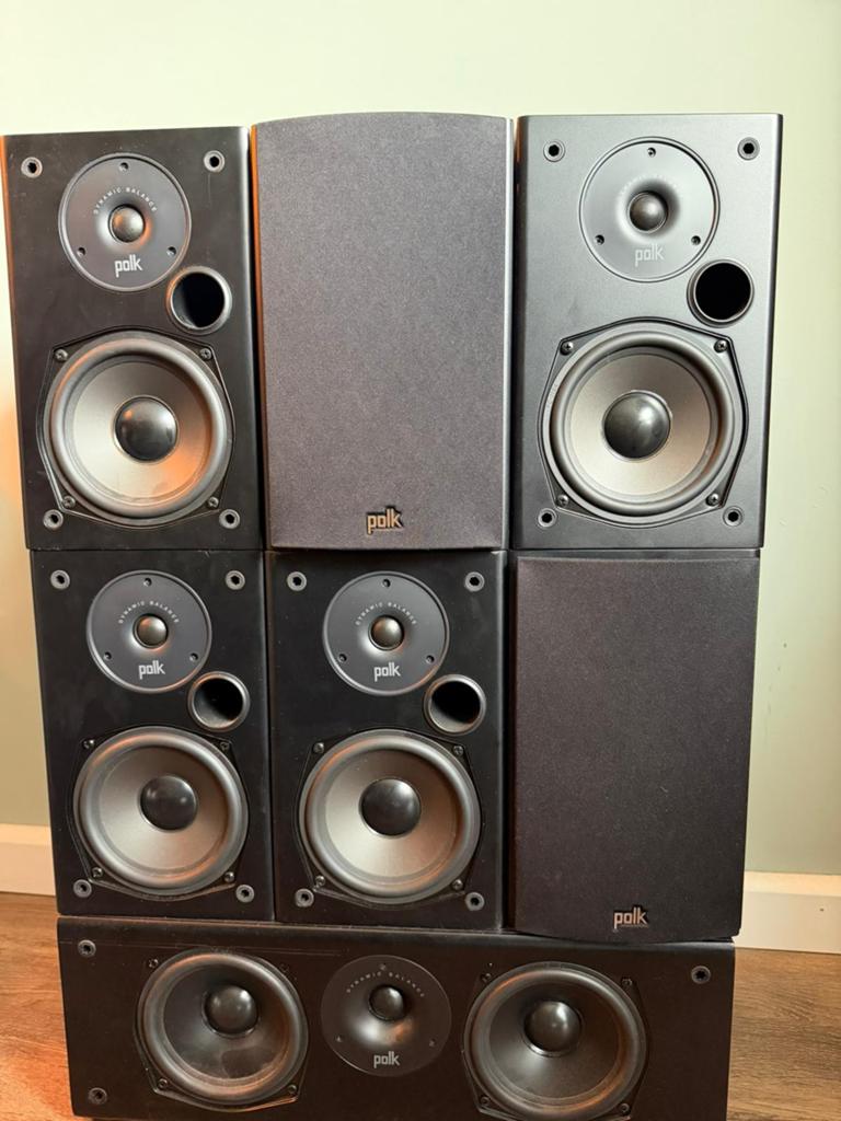 Polk Audio Speakerset, 70 watt of meer, Overige spelers, Ophalen, Overige merken