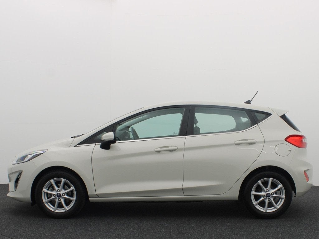 Ford Fiesta 1.0 EcoBoost Titanium X METROPOLIS WHITE / BANG, Voorwielaandrijving, Stof, Gebruikt, Euro 6