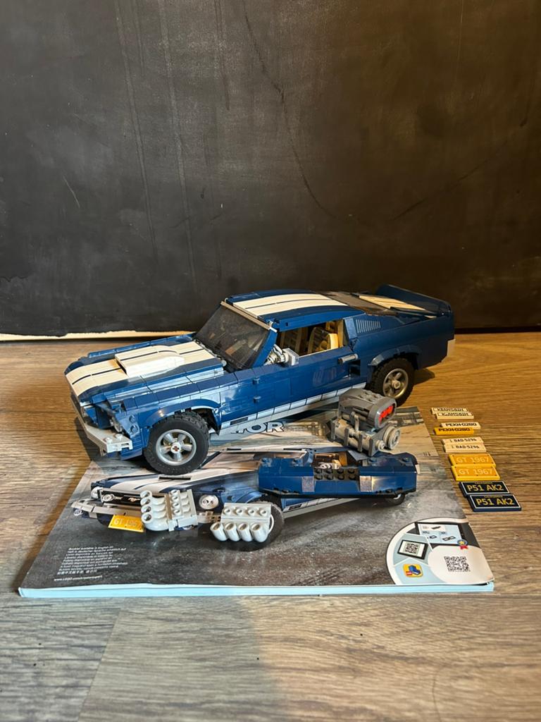 Lego Creator Expert, 10265 Ford Mustang 1967, Overige thema's, Lego, Compleet, Ophalen of Verzenden