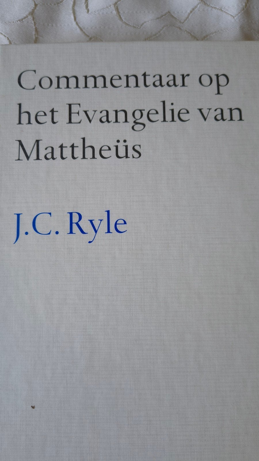 J.C. Ryle - Commentaar op het Evangelie van Mattheus, Ophalen of Verzenden, Zo goed als nieuw, J.C. Ryle