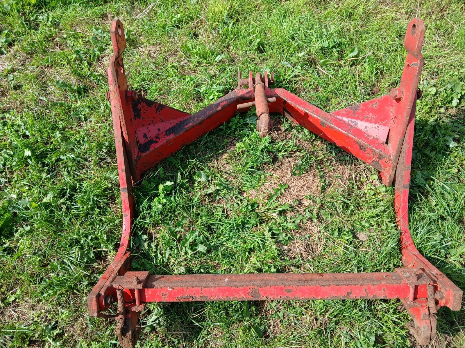 drie puntsbok zaaimachine bok, Ophalen, Gebruikt