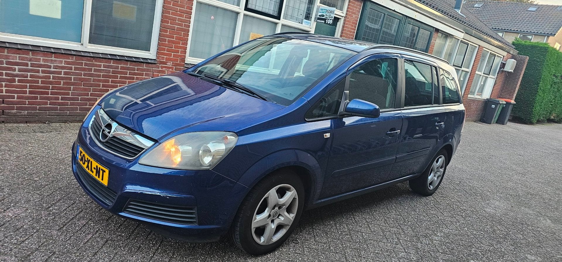 Opel Zafira 1.6 Business, Voorwielaandrijving, Gebruikt, 4 cilinders, Blauw