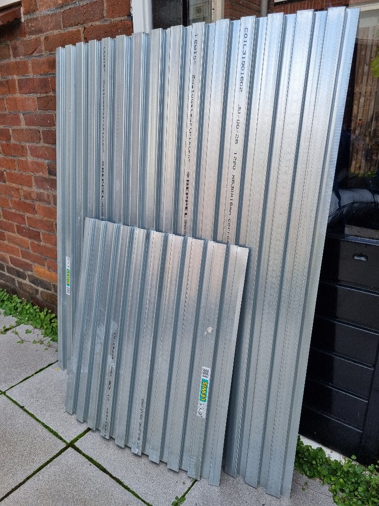 Zwaluwstaartplaten + zandcementmortel, Ophalen, Nieuw, Overige materialen, 20 tot 50 mm