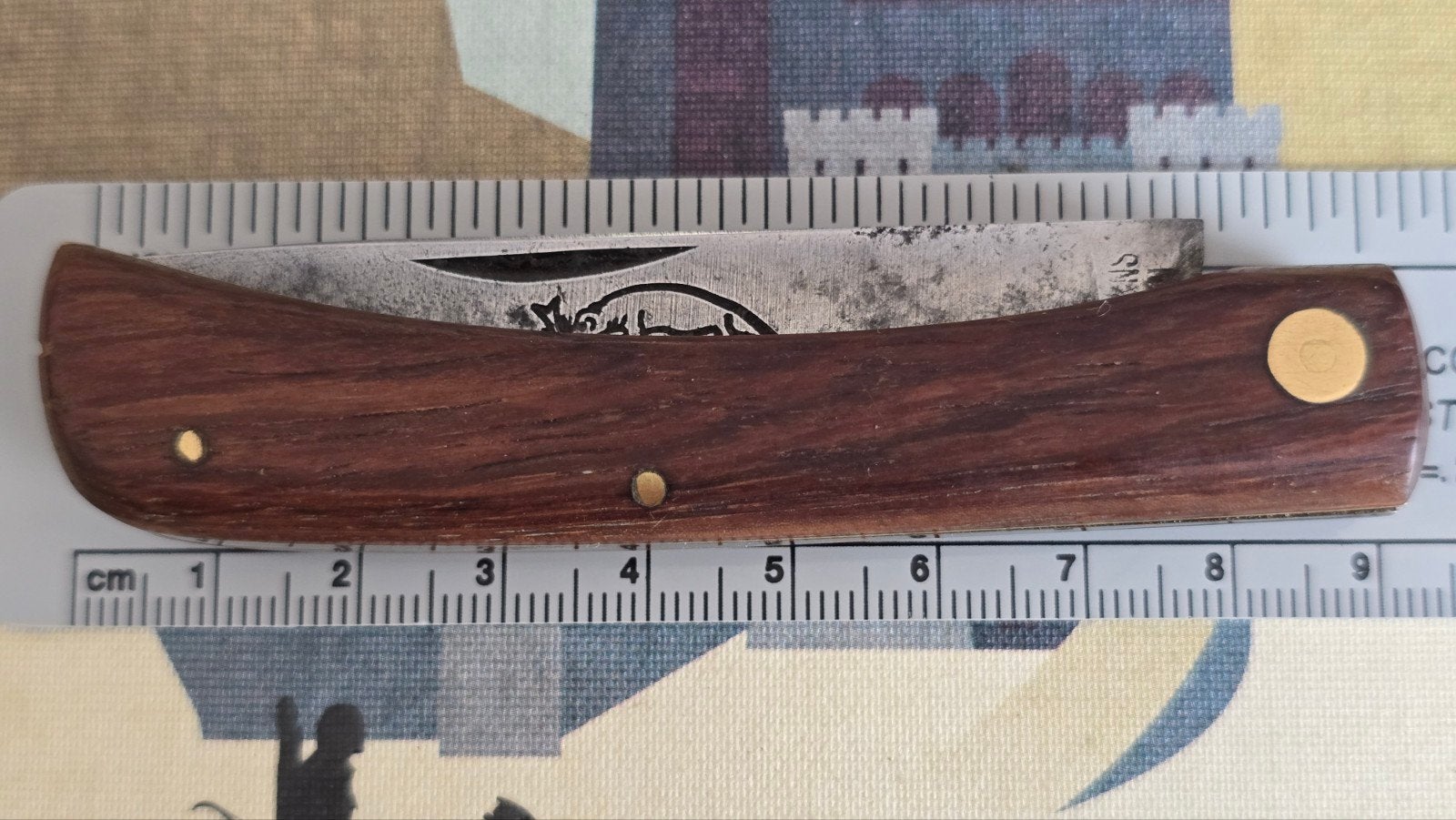 Otter-Messer “3-Nieten Messer” werk zakmes, Ophalen, Gebruikt