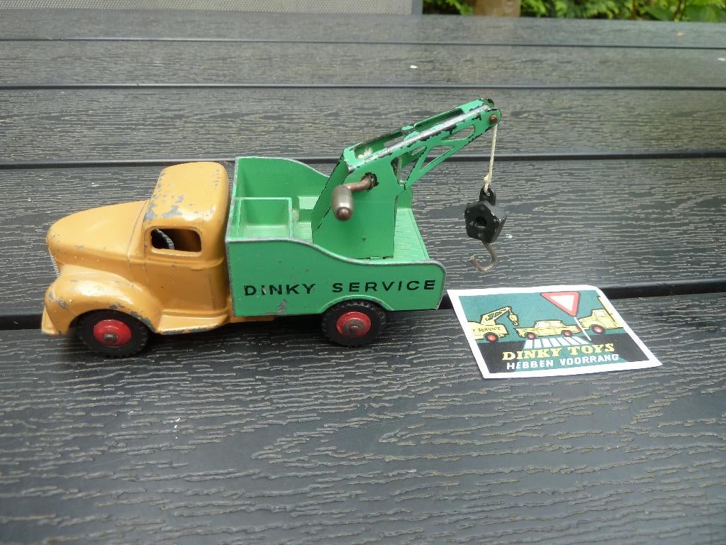 DINKY TOYS:  COMMER TAKELWAGEN  ""MET"" ORIGINEEL HAAKJE, Ophalen of Verzenden, Gebruikt, Auto, Dinky Toys