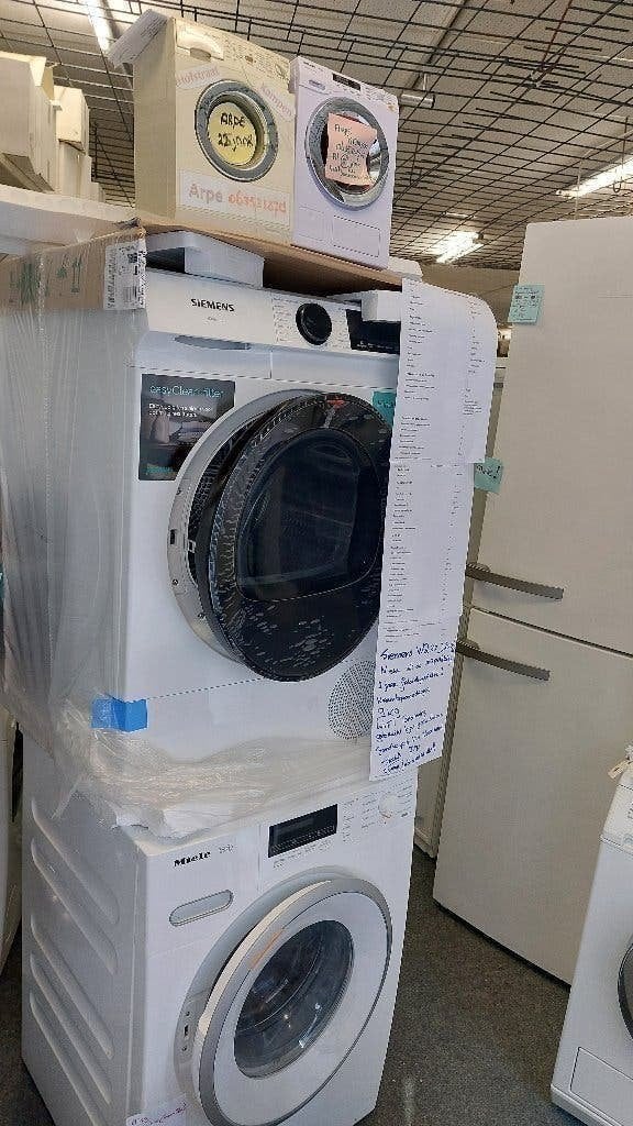 warmtepompdroger 9kg siemens 645 WIFI  nieuw Arpe Kampen