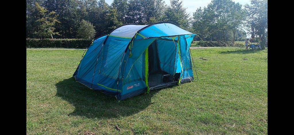 Coleman benelux castle pines 4 blackout tent (4-persoons), Caravans en Kamperen, Tenten, Ophalen, Zo goed als nieuw, Tot en met 4