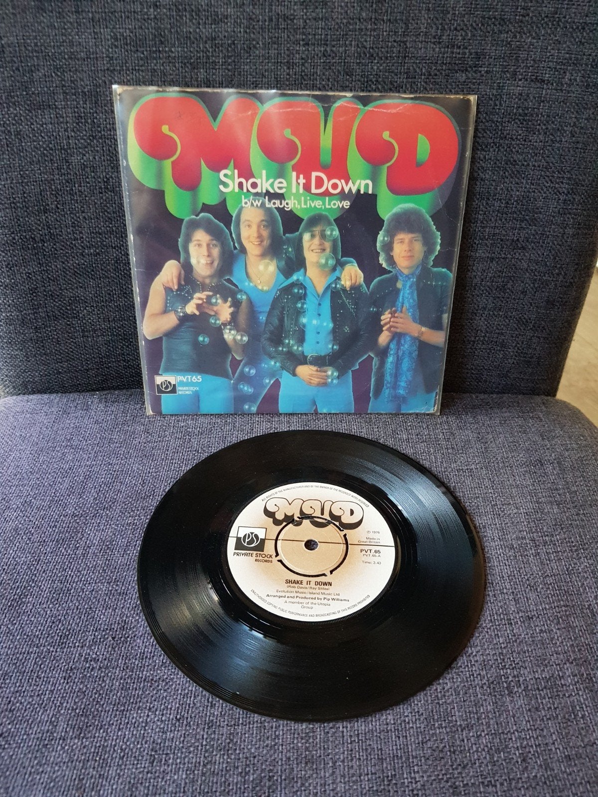 MUD - Shake it down (UK), Cd's en Dvd's, Vinyl Singles, Ophalen of Verzenden, Zo goed als nieuw, Pop