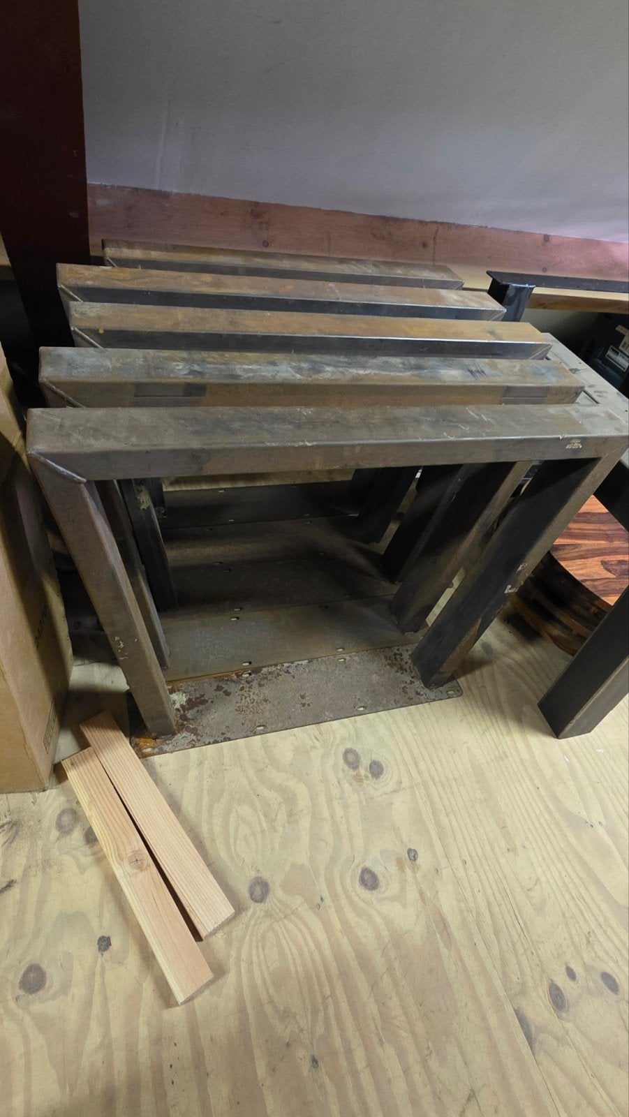 partij tafelpoten, Huis en Inrichting, Tafelonderdelen, Ophalen, Minder dan 50 cm, 50 tot 100 cm, Rond