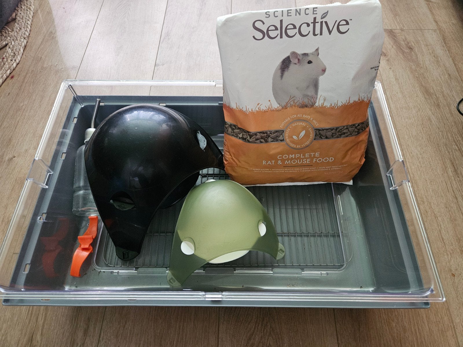 Ratten spulletjes, Dieren en Toebehoren, Ophalen, 75 tot 110 cm, Kooi, Minder dan 60 cm