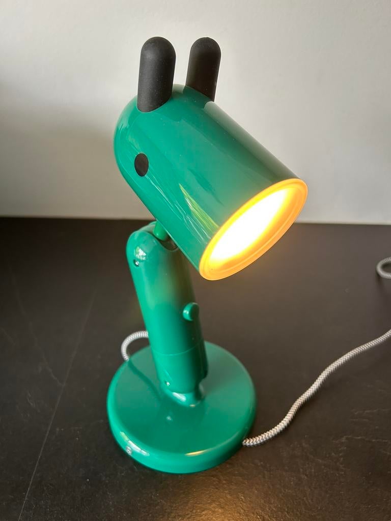 Ikea Krux wandlampje groen / kinderlamp, Ophalen, Kunststof, Zo goed als nieuw, Minder dan 50 cm