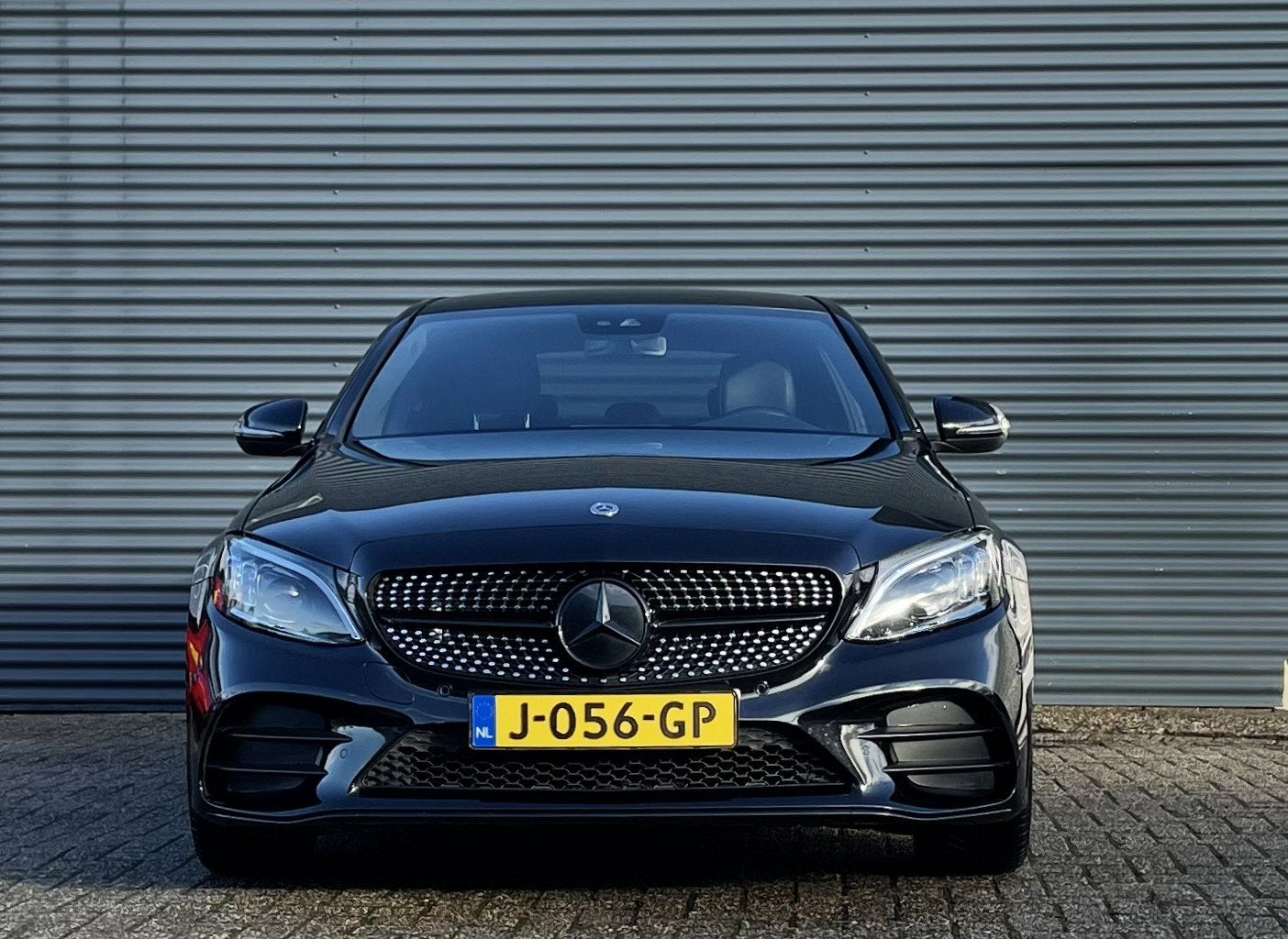 MERCEDES C-Klasse C180 AMG 156pk 9G-TRONIC Business Solution, Automaat, Zwart, Sedan, C-Klasse