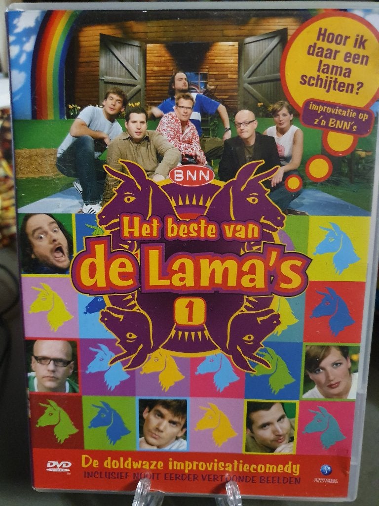 Het beste van de Lama 's deel 1 DVD, Alle leeftijden, Ophalen, Zo goed als nieuw, Tv-programma of Sketches