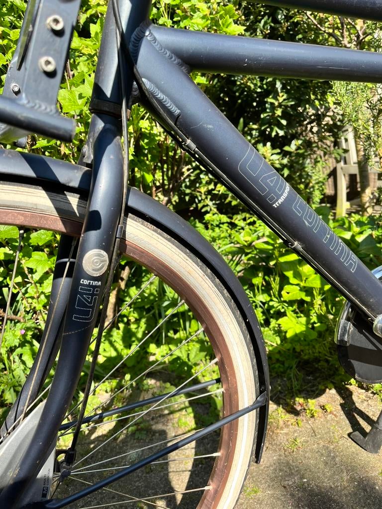 Transportfiets Cortina - 28 inch - heren, Gebruikt, Versnellingen, 57 tot 61 cm, Trommelrem