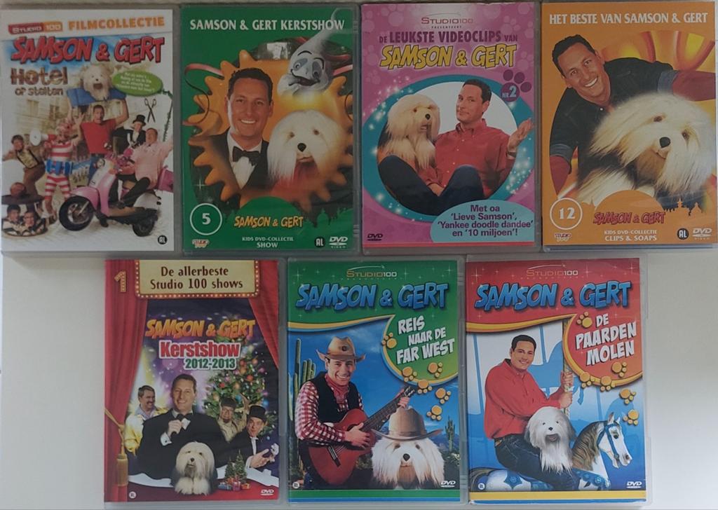 Dvd's Samson en Gert, Cd's en Dvd's, Dvd's | Kinderen en Jeugd, Alle leeftijden, Ophalen of Verzenden, Zo goed als nieuw, Tv fictie