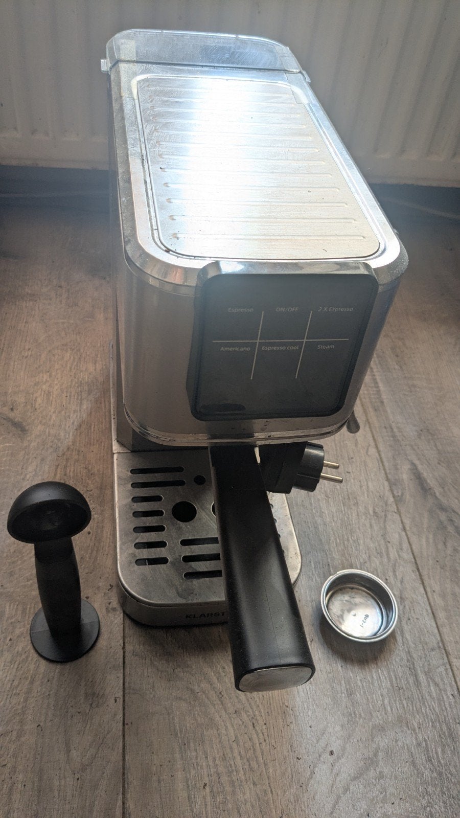 Gebruikte Espressomachine - Perfect voor Koffieliefhebbers, Gebruikt, Espresso apparaat, Gemalen koffie, Ophalen of Verzenden