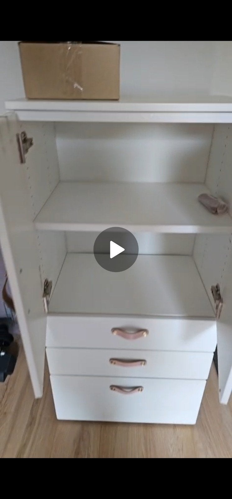 Witte kast Smastad ikea met lades en planken, Ophalen, Met lade(s), 50 tot 100 cm, Zo goed als nieuw