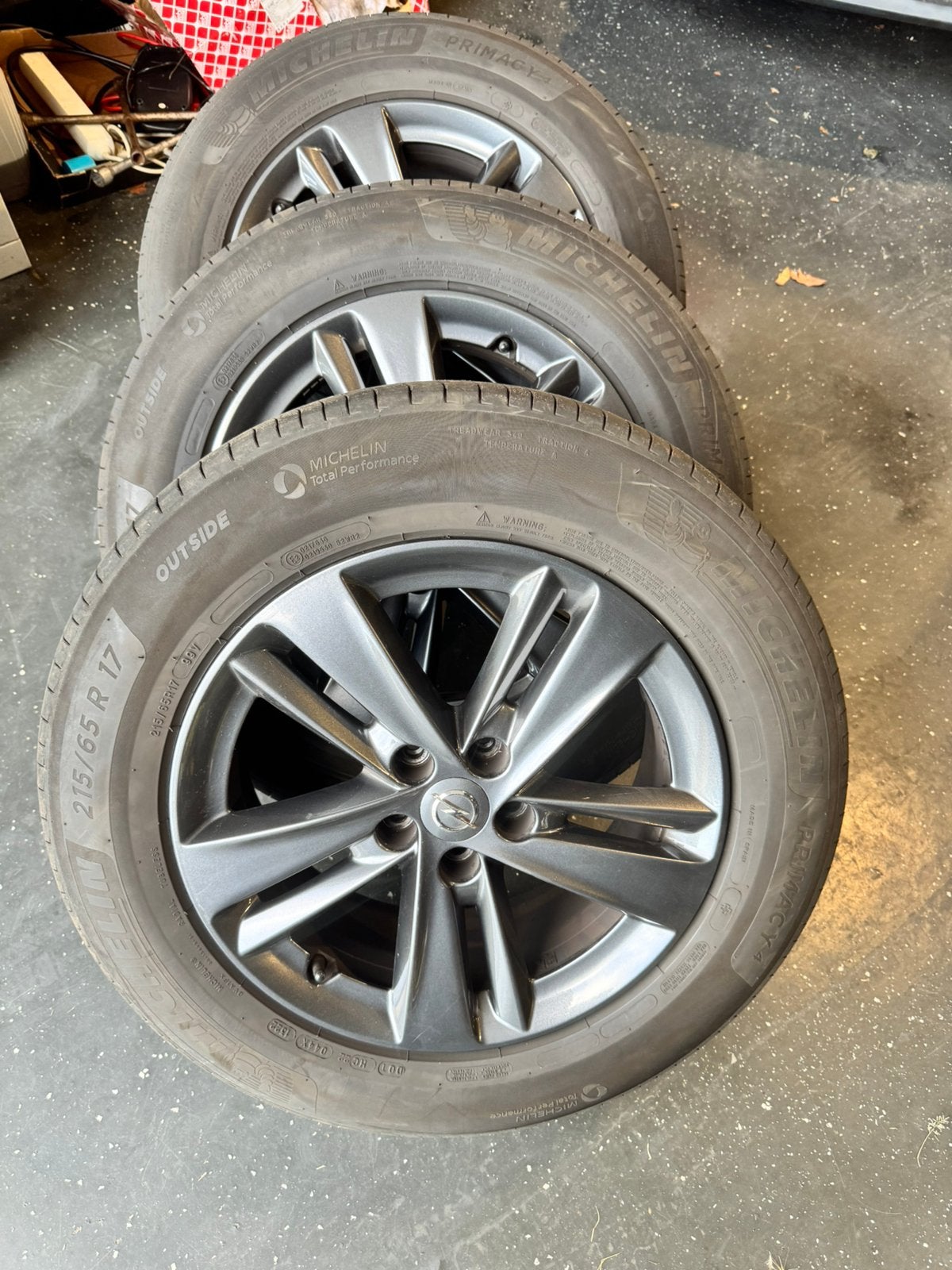 17 inch originele velgen voor o.a. Opel Grandland, Zafira, 215 mm, Velg(en), 17 inch, Ophalen of Verzenden