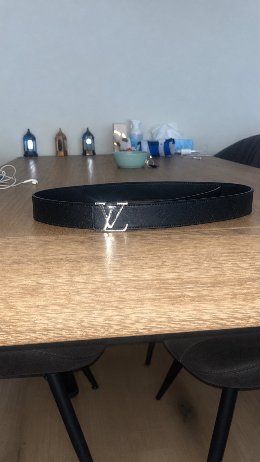 Louis Vuitton riem verstelbare maat, Kleding | Heren, Ophalen of Verzenden, Zo goed als nieuw, 115 cm of meer, Riem of Ceintuur