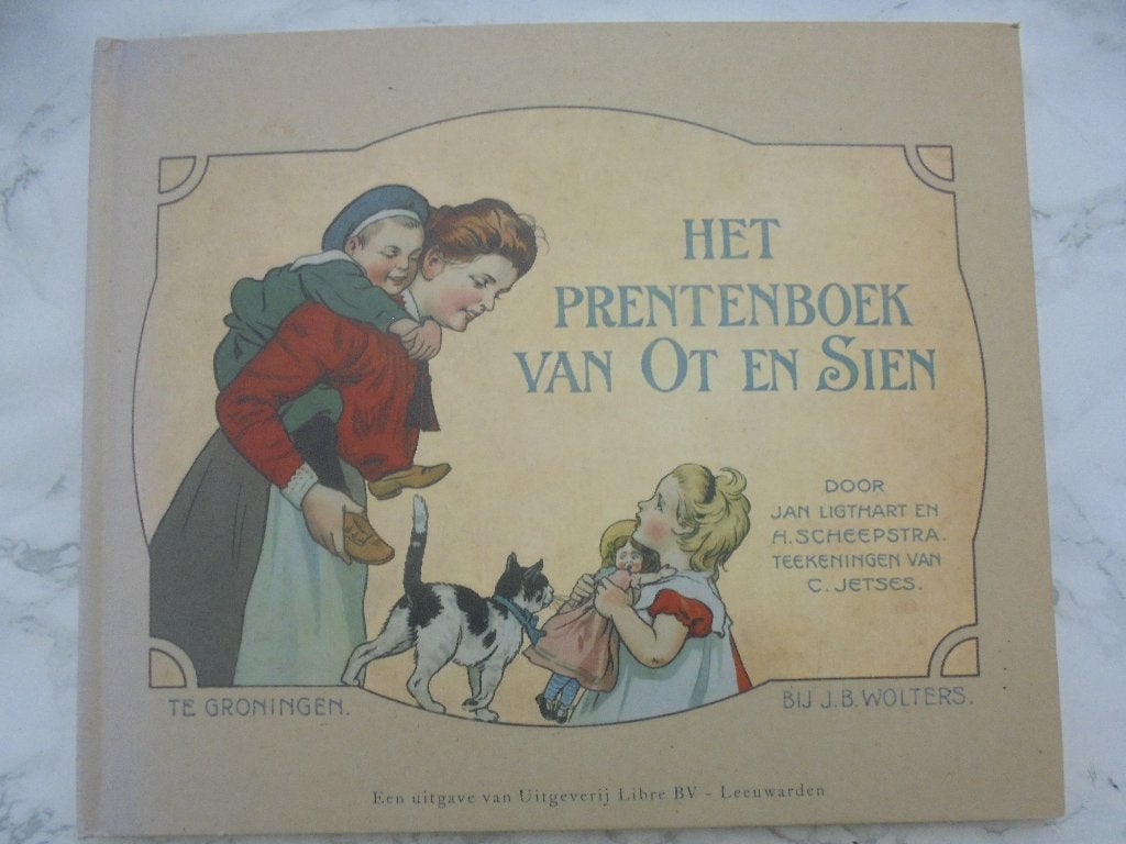 Het Prentenboek van Ot en Sien Jan Ligthart Groot boek, Ophalen of Verzenden, Zo goed als nieuw, Jan Lighthart, Prentenboek