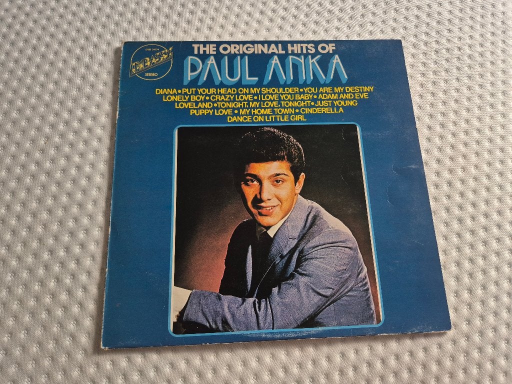 Paul Anka – The Original Hits of Paul Anka, Ophalen of Verzenden, Gebruikt, 12 inch