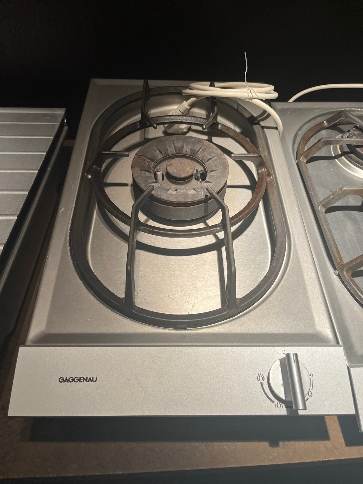 Gaggenau Wok brander - Inbouw gasfornuis, Ophalen, Gebruikt, 3 kookzones of minder, Inbouw