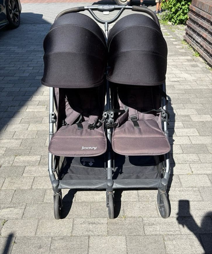 Joovy Dubbele Kinderwagen - Perfect voor Tweelingen, Kinderen en Baby's, Kinderwagens en Combinaties, Gebruikt, Duowagen, Ophalen