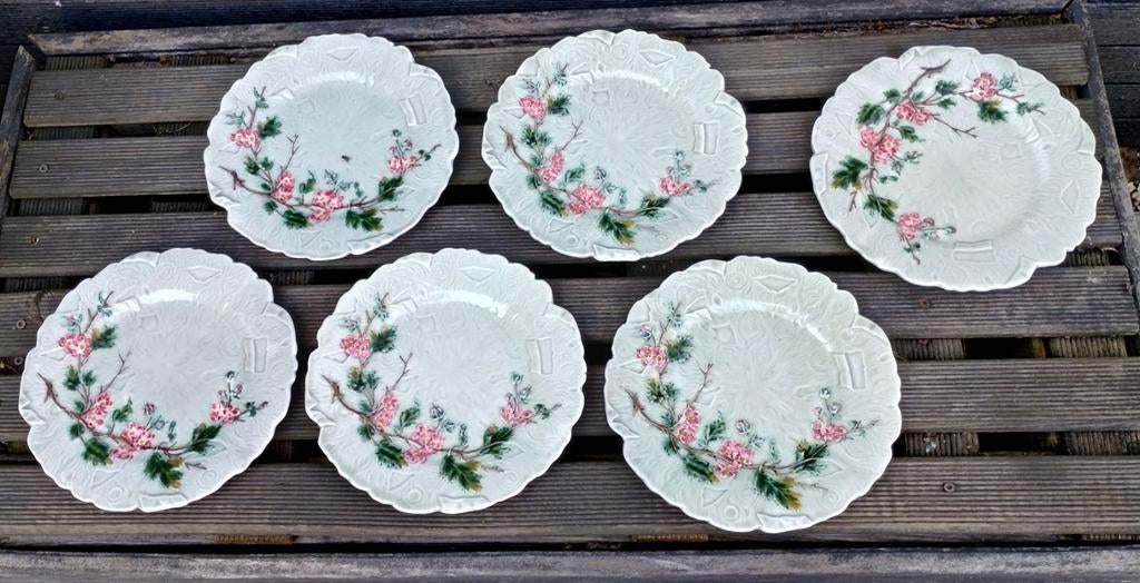 Antieke verzamel borden Schütz Blansko., Ophalen of Verzenden