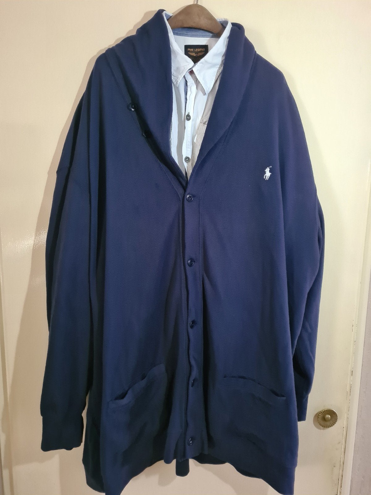 NIEUW MET KAARTJES!! - Ralph Lauren - Sweatshirt, Maat 4XB., Kleding | Heren, Grote Maten, Blauw, Trui of Vest, Nieuw, Ophalen of Verzenden