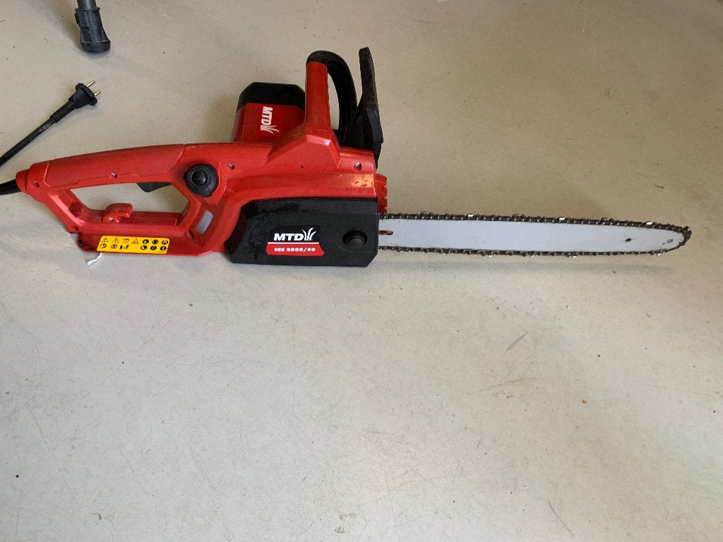 kettingzaag, Tuin en Terras, Hand-tuingereedschap, Ophalen, Zo goed als nieuw, Overige soorten, MTD
