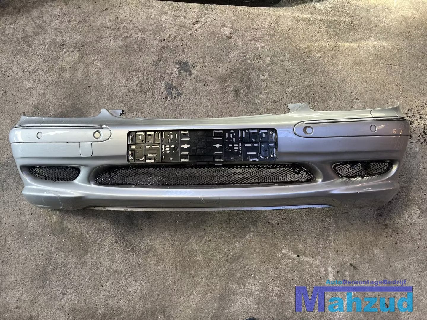MERCEDES S KLASSE W220 Zilver 744 AMG Voorbumper, Auto-onderdelen, Gebruikt, Mercedes-Benz AG, Voor, Mercedes-Benz