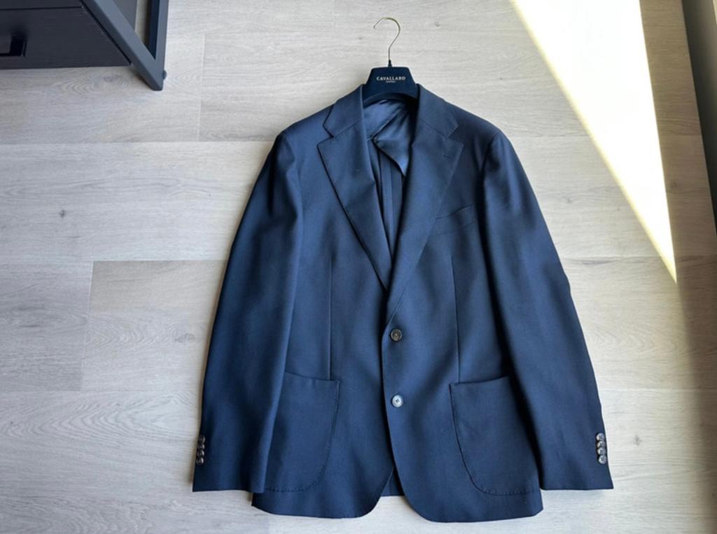 Colbert / blazer Oger - maat 50, Kleding | Heren, Kostuums en Colberts, Verzenden, Nieuw, Maat 48/50 (M), Blauw