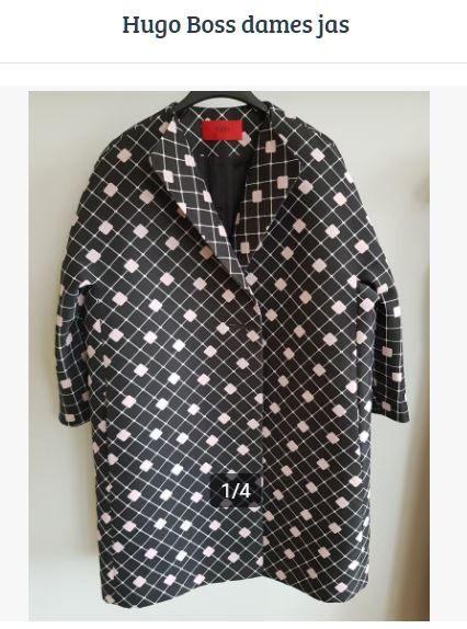 Hugo Boss jas, Ophalen of Verzenden, Nieuw, Maat 36 (S), Zwart