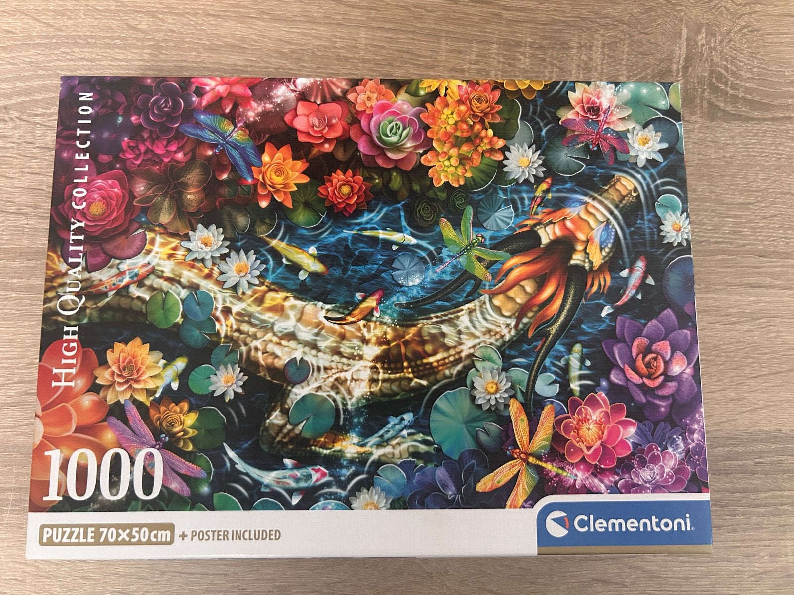 Kleurige puzzel 1000 stukjes, Ophalen of Verzenden, 500 t/m 1500 stukjes, Zo goed als nieuw, Legpuzzel