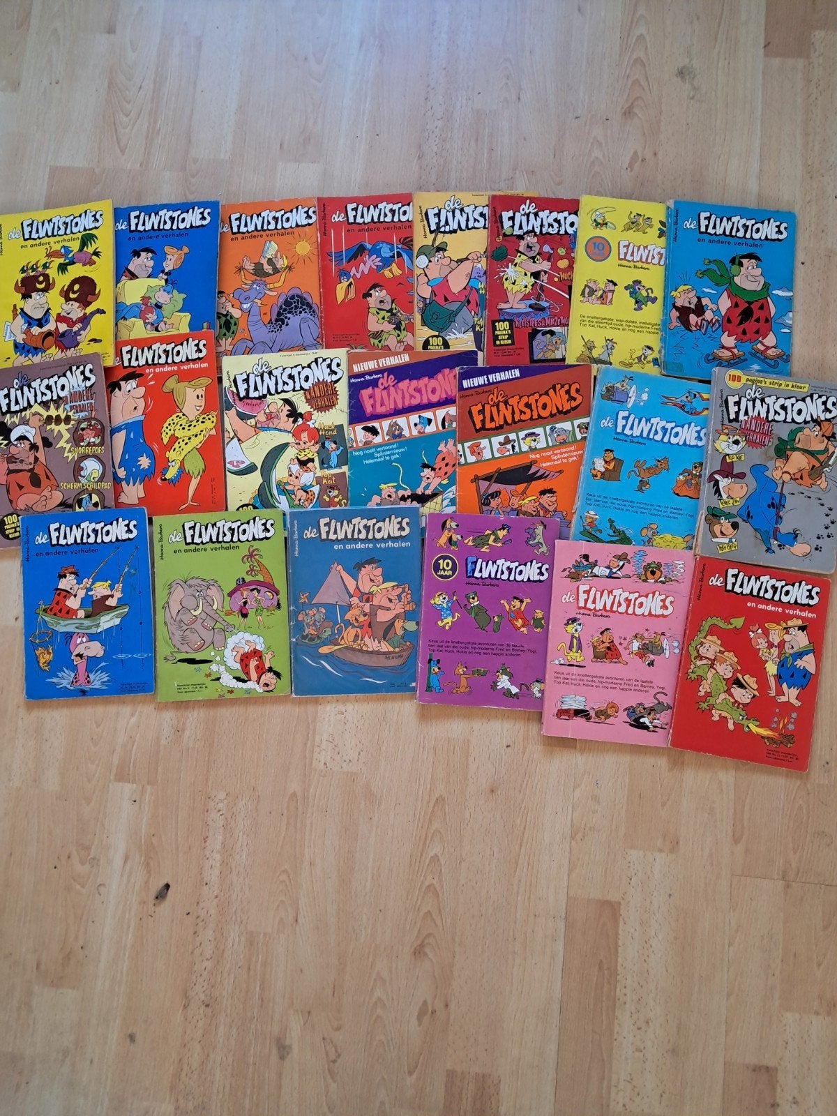 De Flintstones stripboeken collectie, Meerdere stripboeken, Ophalen of Verzenden, Gelezen