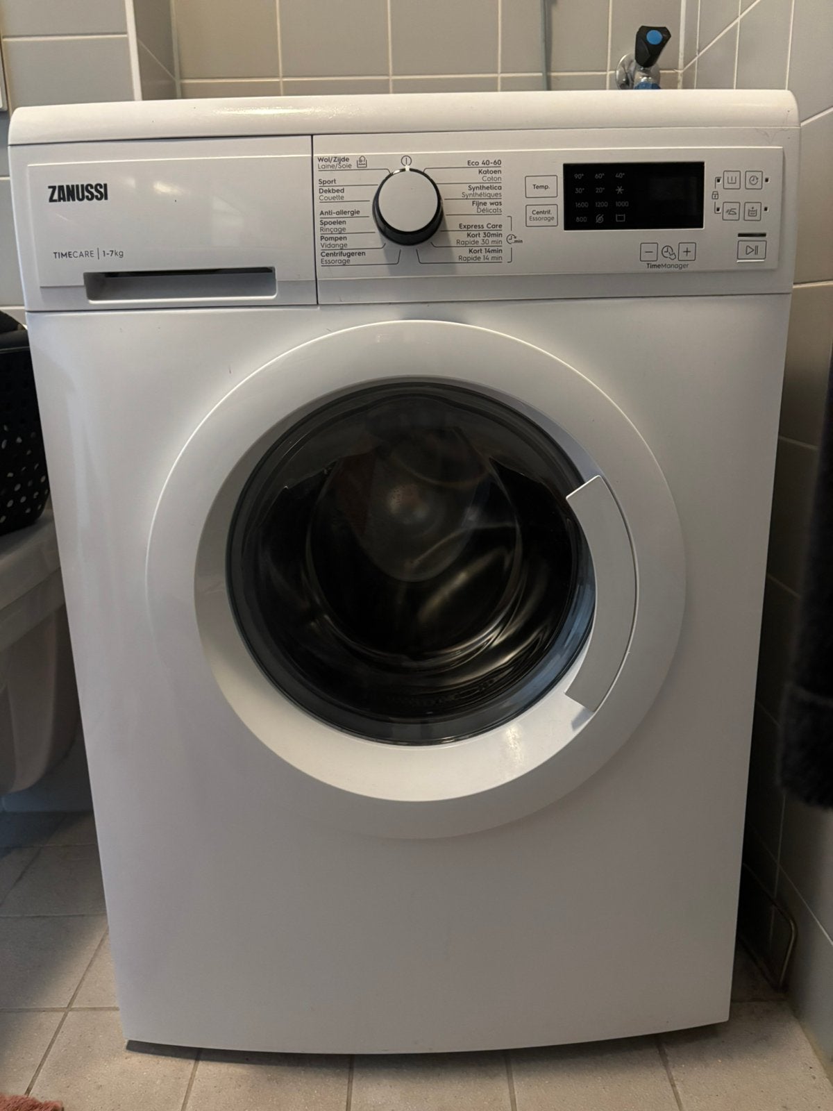 Wasmachine nette staat (Zanussi ZWFC7265), Witgoed en Apparatuur, Wasmachines, Zo goed als nieuw, 6 tot 8 kg, 85 tot 90 cm, 1200 tot 1600 toeren