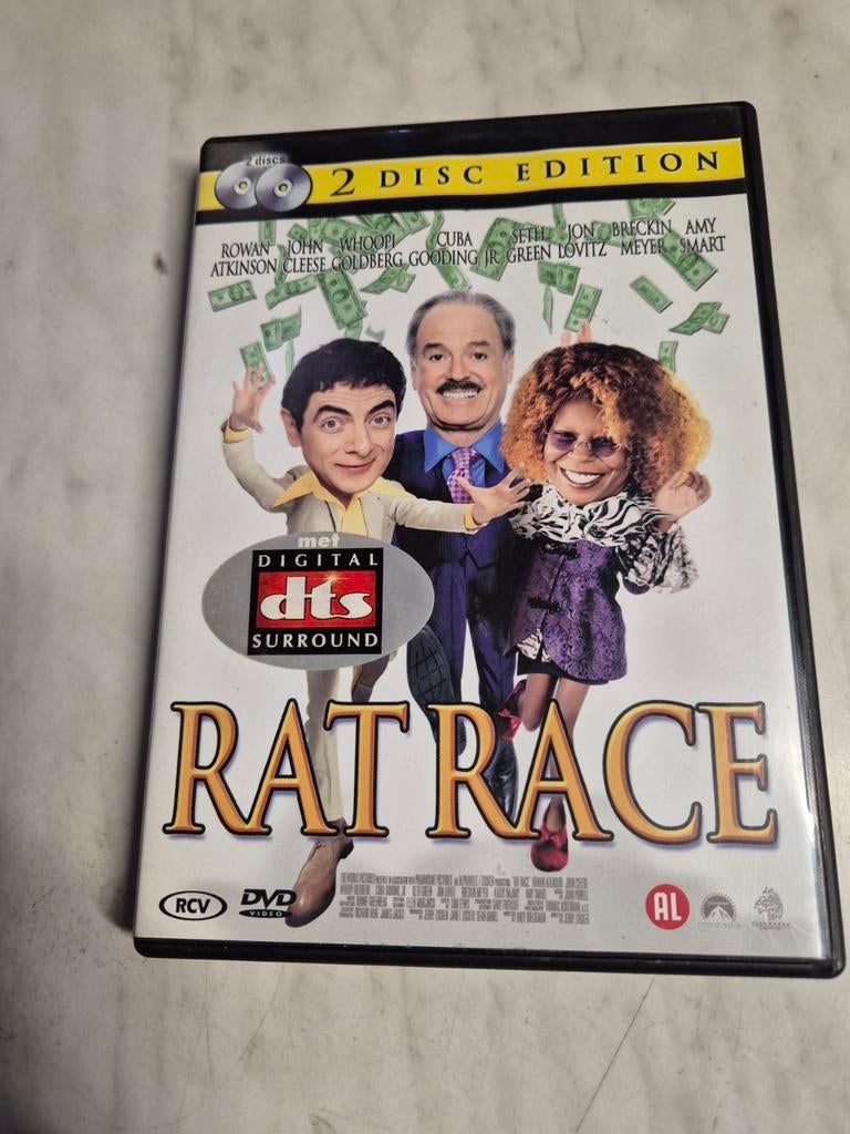 Rat Race DVD - 2 Disc Edition met DTS Surround, Vanaf 6 jaar, Ophalen of Verzenden, Gebruikt, Actiekomedie