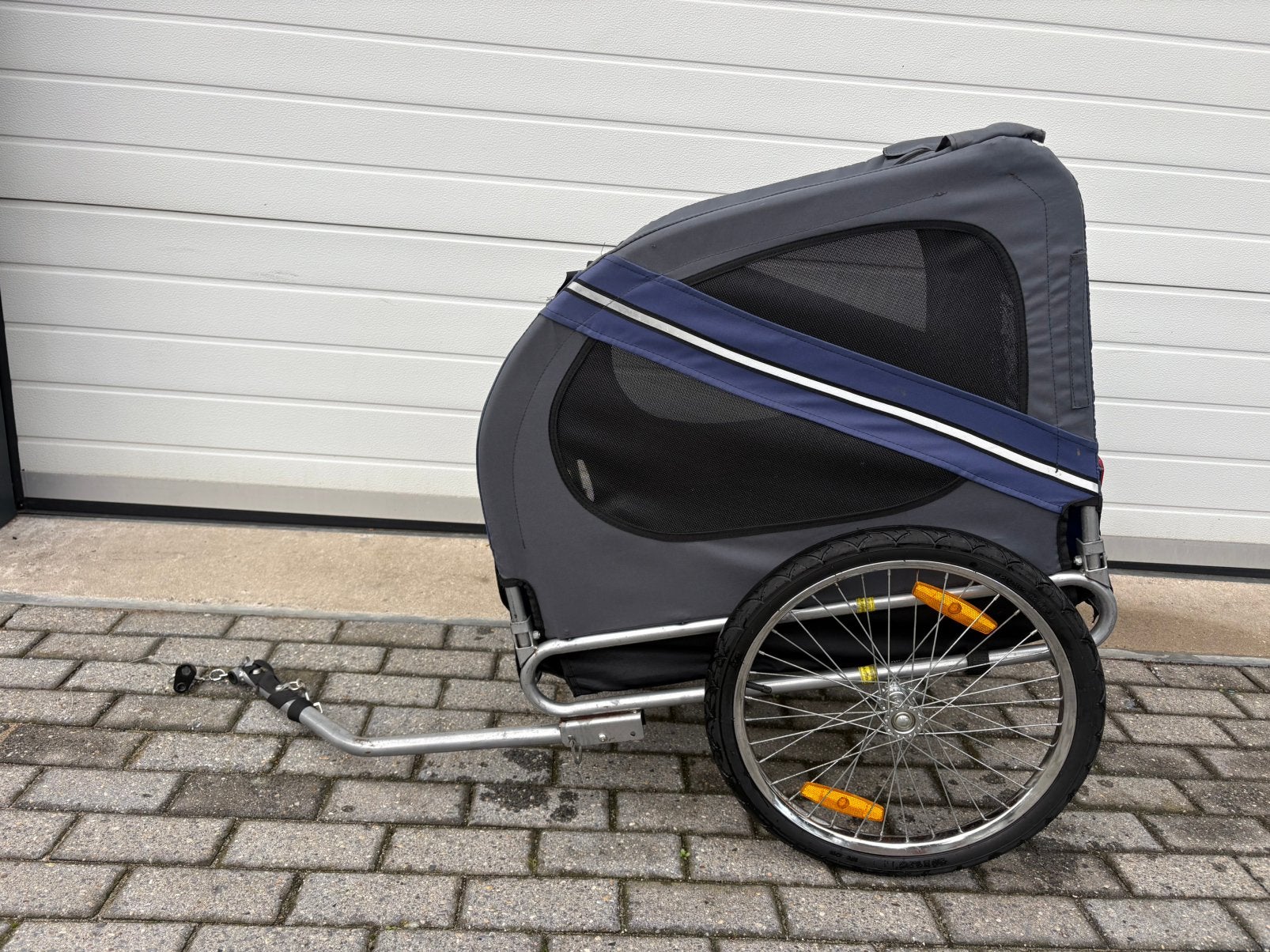 Inklapbare fietskar/ fietsaanhanger hond igst van PawHut, Fietsen en Brommers, Fietsaccessoires | Aanhangers en Karren, Ophalen